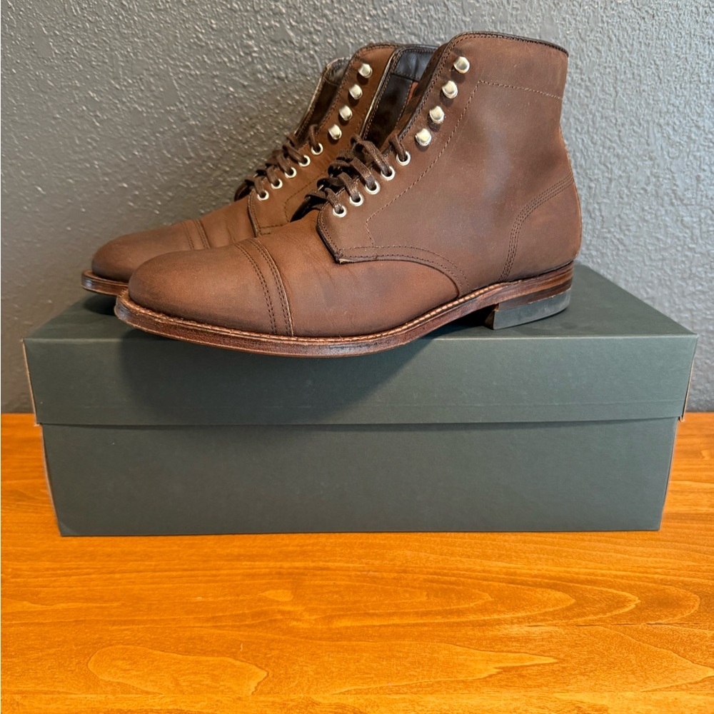 Alden Tobacco Chamois D9869H Size 7 D